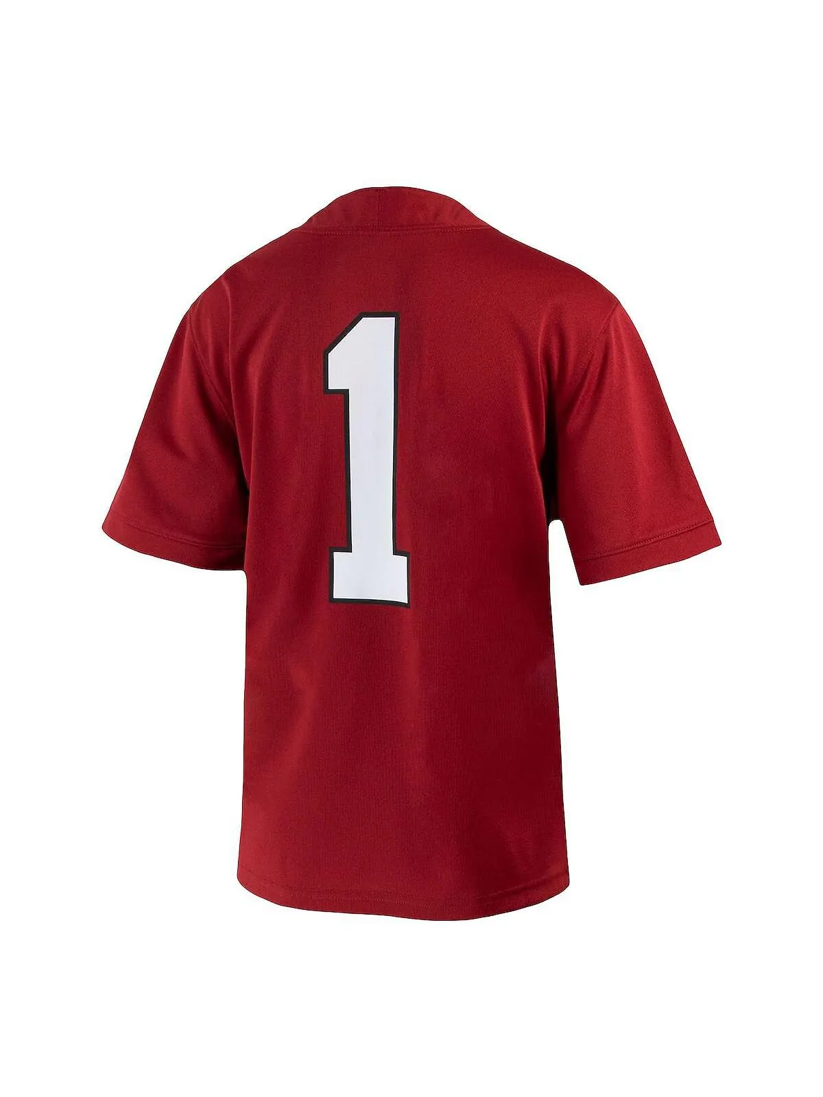 Футбольная майка Big Boys # 1 Crimson Stanford Cardinal Untouchable Nike — изображение 3 из 3, красный