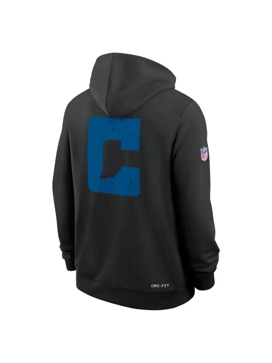 Худи с капюшоном и Dri-FIT технологией, модель Alternate Sideline Nike — изображение 3 из 4, черный