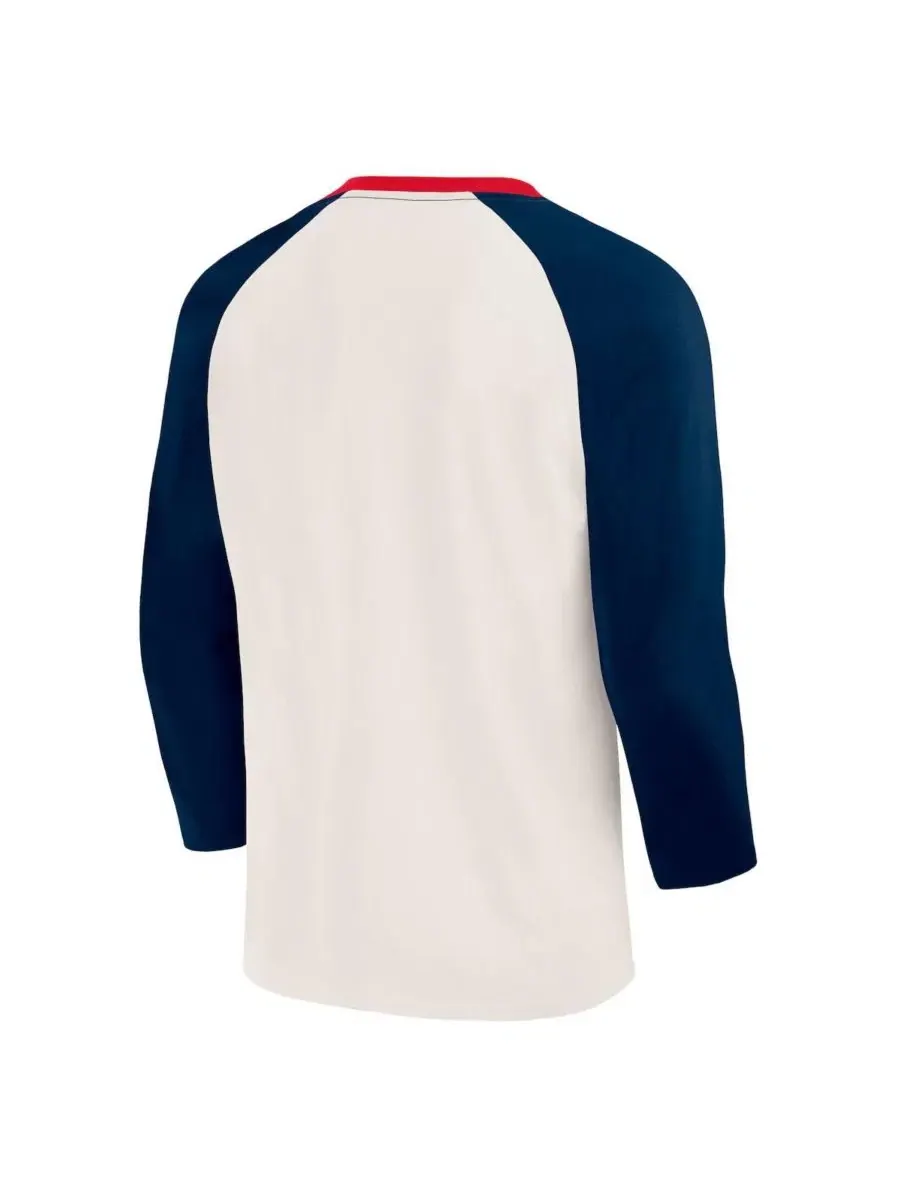 Футболка с рукавом 3/4 и принтом Americana Chicago Bears Darius Rucker Collection by Fanatics — изображение 3 из 4