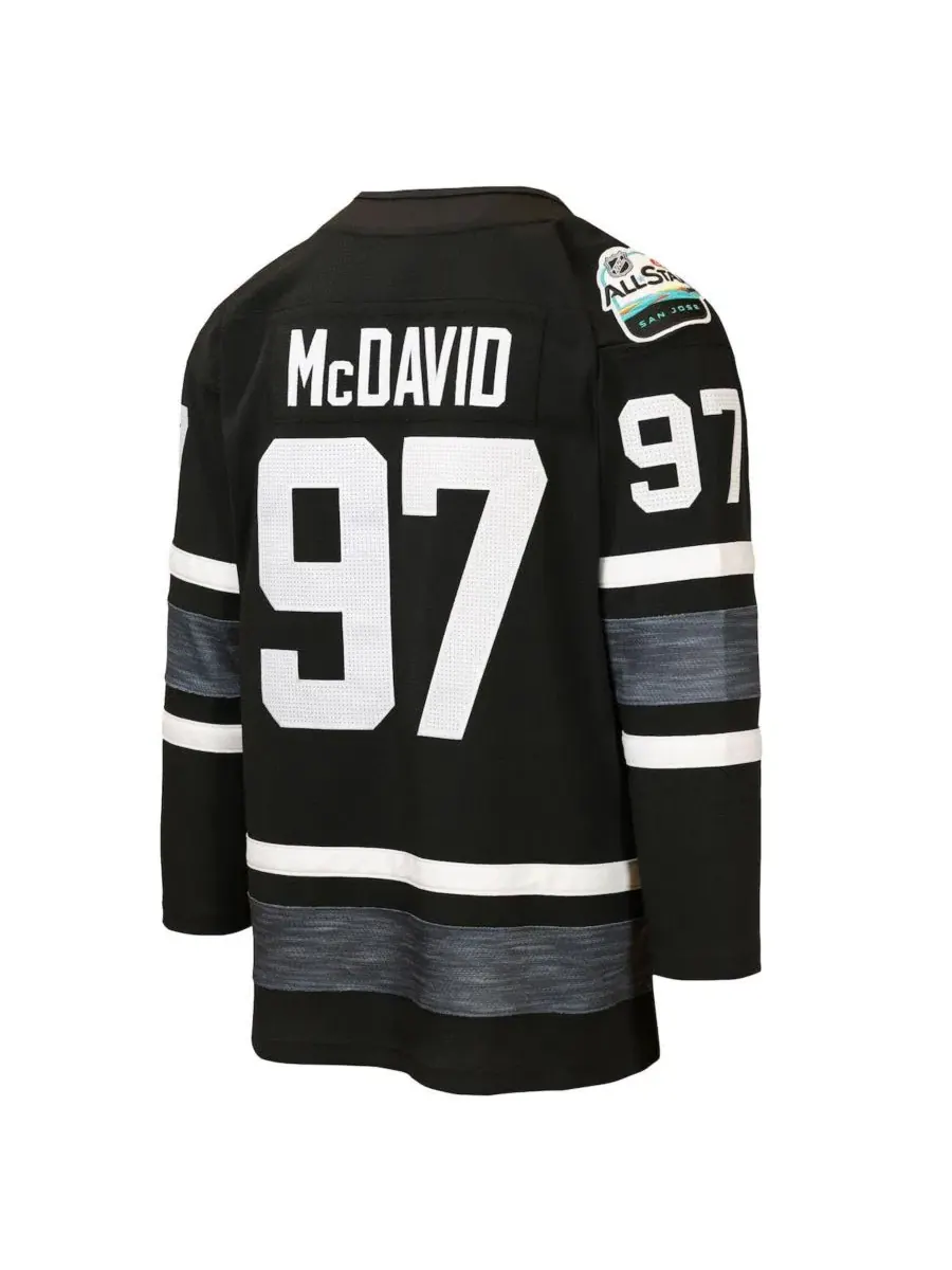 Детская футболка с принтом и длинным рукавом, модель Connor McDavid 2019 All-Star Game Power Play — изображение 2 из 3