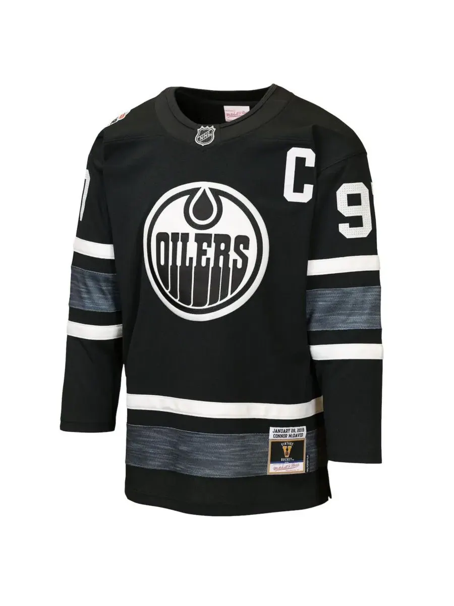 Детская футболка с принтом и длинным рукавом, модель Connor McDavid 2019 All-Star Game Power Play — изображение 3 из 3
