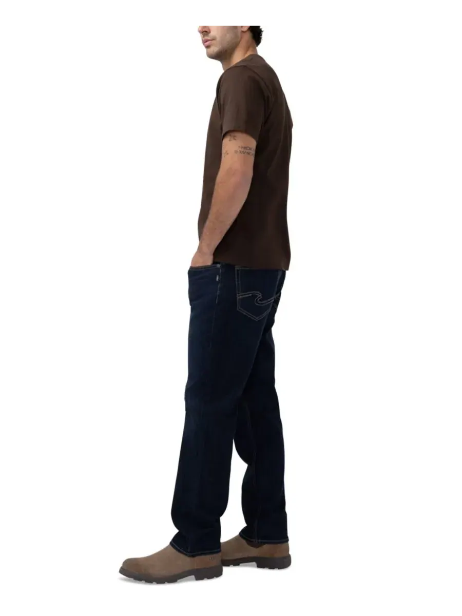 Джинсы прямые с зауженным низом Eddie Silver Jeans Co., Smooth — изображение 3 из 7