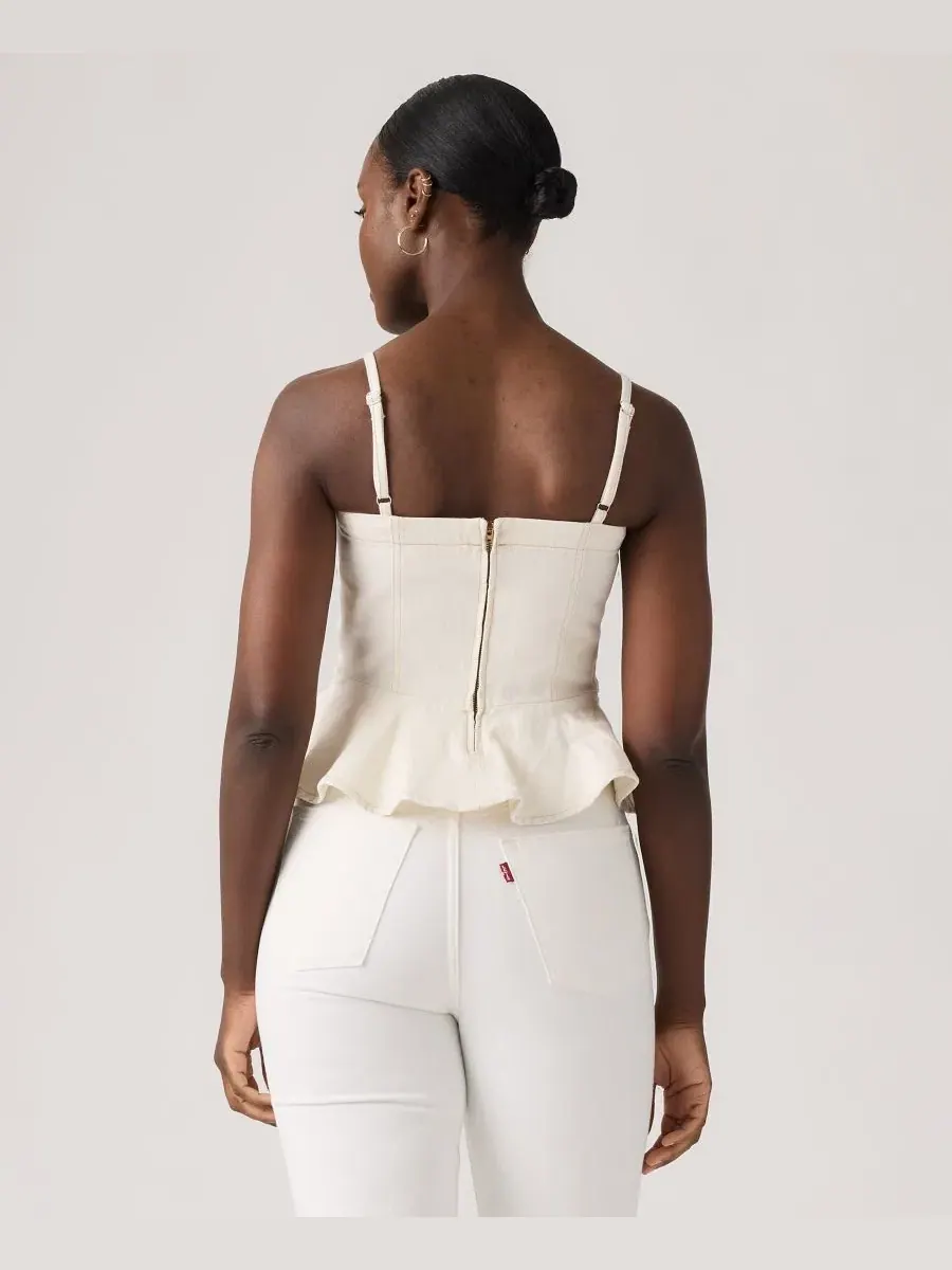 Топ без рукавов с оборкой Anderson Levi's, Truth Slip — изображение 4 из 4