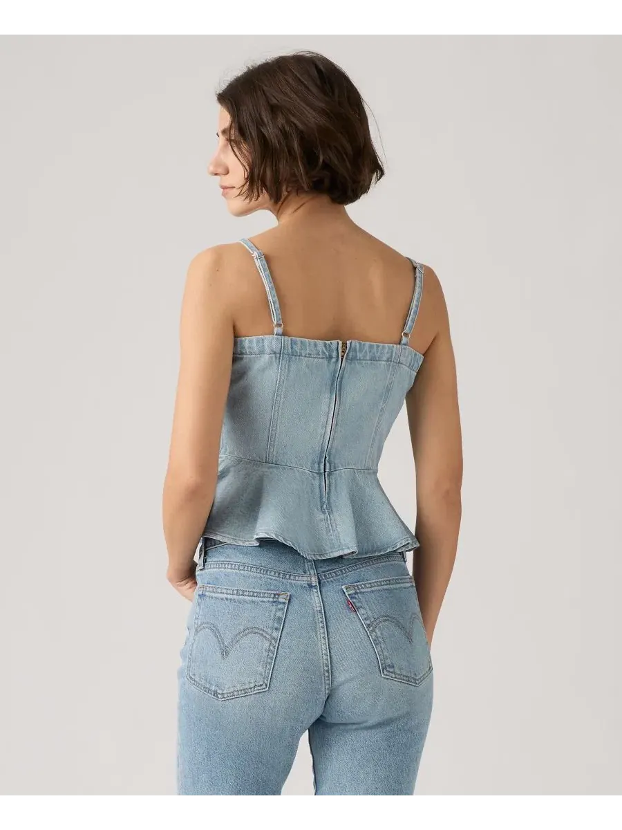 Топ без рукавов Anderson с воланами Levi's, Face Value Flounce — изображение 4 из 4
