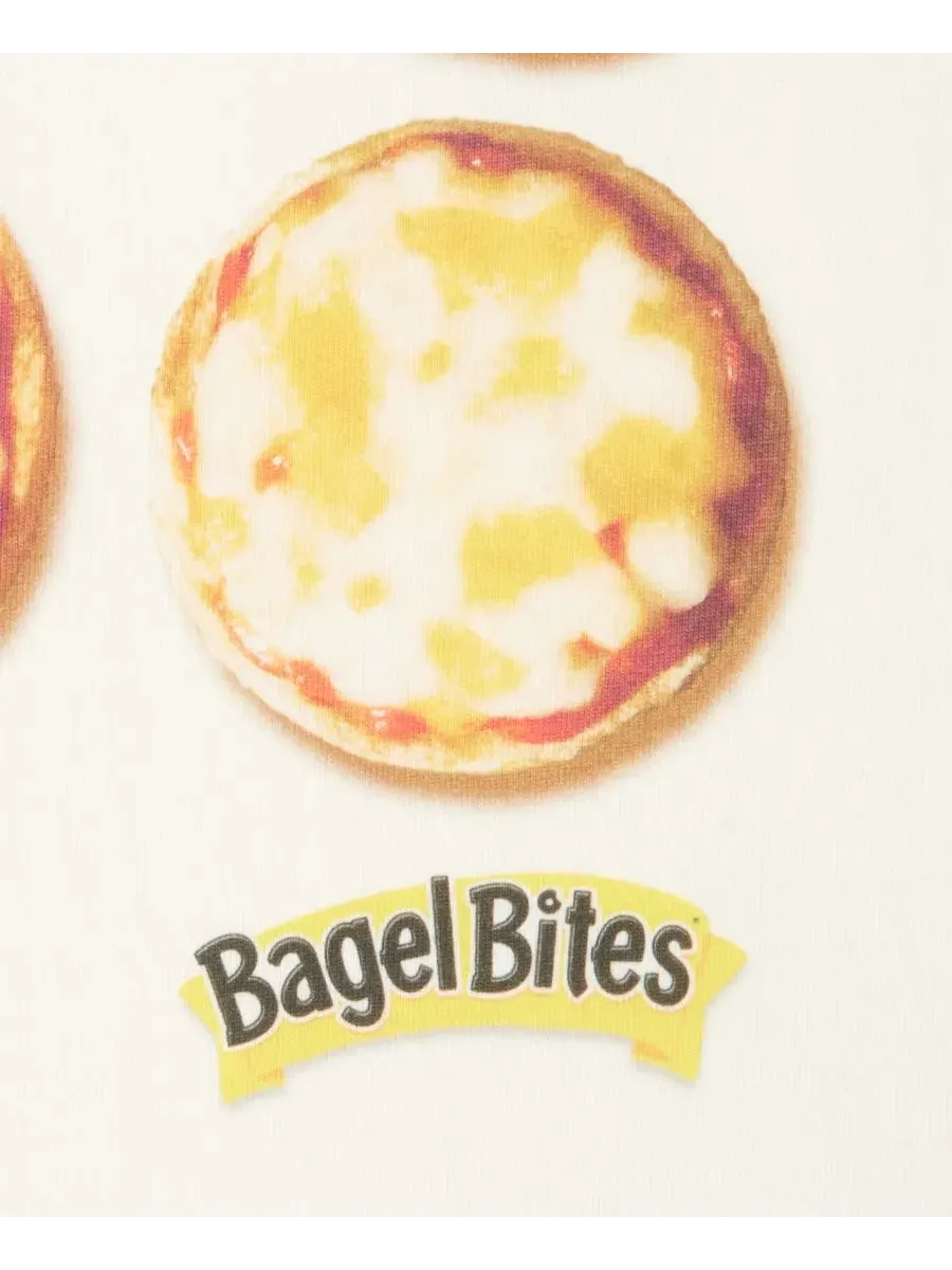 Футболка свободного кроя с принтом Bagel Bites Mode of One, Neo Natural — изображение 6 из 6