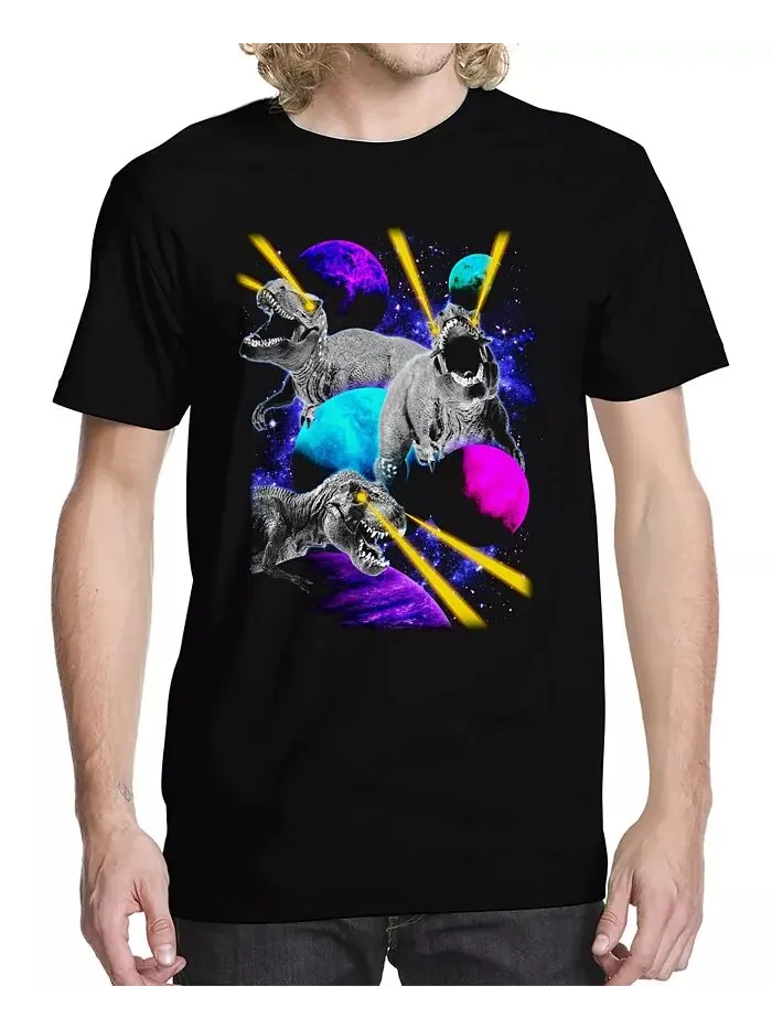 Мужская футболка с принтом Rex Galaxy Buzz Shirts