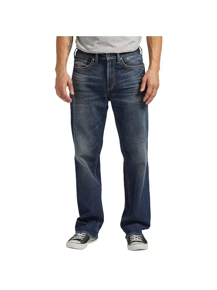 Мужские джинсы Gordie Relaxed Fit Straight Leg Silver Jeans Co. — изображение 2 из 3