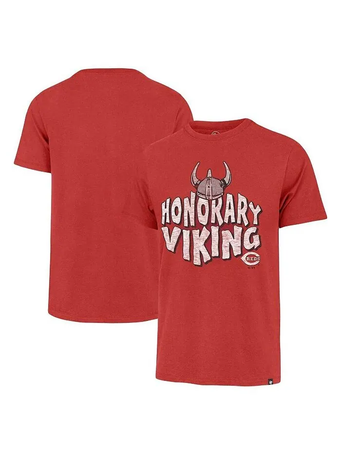 Мужская красная футболка Cincinnati Reds HR Celebration '47 Brand — изображение 1 из 3, красный