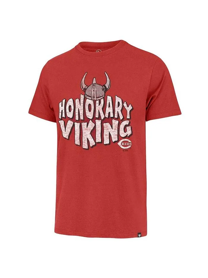 Мужская красная футболка Cincinnati Reds HR Celebration '47 Brand — изображение 2 из 3, красный