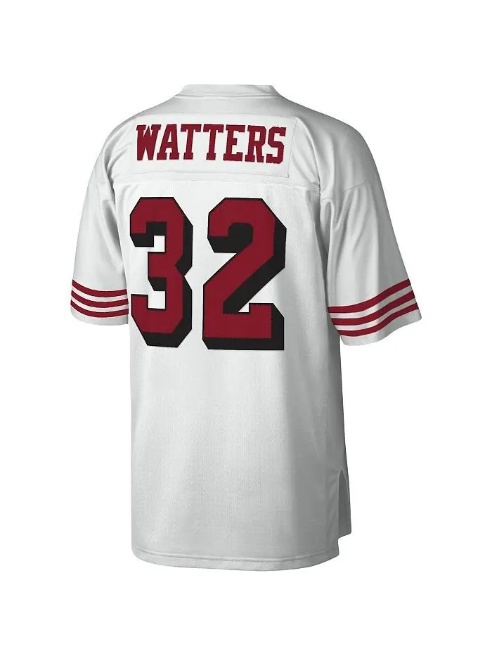 Мужская белая майка Ricky Watters San Francisco 49ers Legacy Replica Mitchell & Ness — изображение 2 из 3, белый