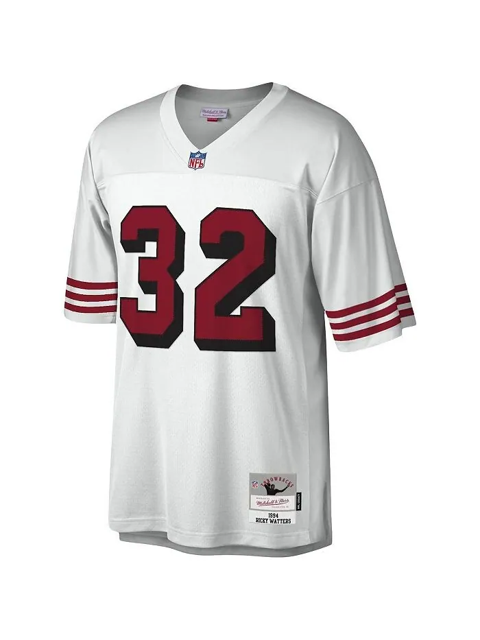 Мужская белая майка Ricky Watters San Francisco 49ers Legacy Replica Mitchell & Ness — изображение 3 из 3, белый