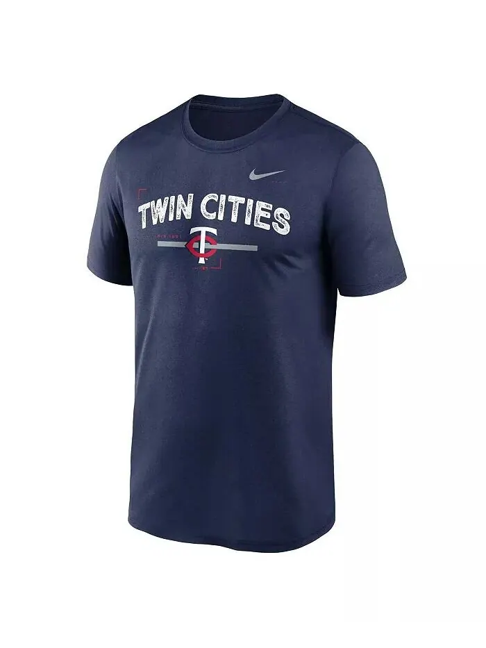 Мужская темно-синяя футболка Minnesota Twins Local Legend Nike — изображение 3 из 3