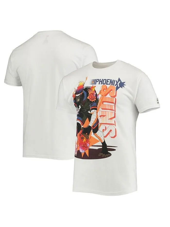 Мужская футболка NBA x McFlyy White Phoenix Suns идентификации Artist Series NBA Exclusive — изображение 1 из 3, белый