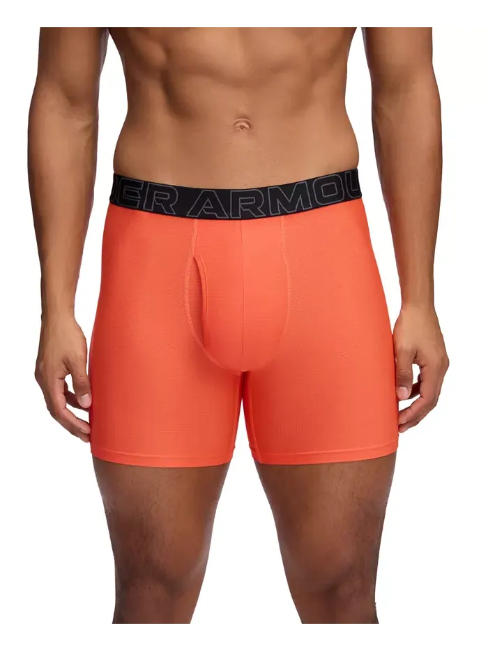 Мужские функциональные боксеры Performance Tech Mesh Solid 6" – комплект из 3 штук Under Armour — изображение 2 из 3
