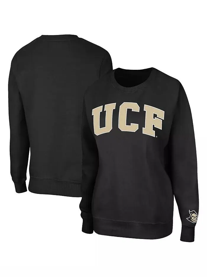 Женский черный пуловер с логотипом UCF Knights Campanile Colosseum — изображение 1 из 3