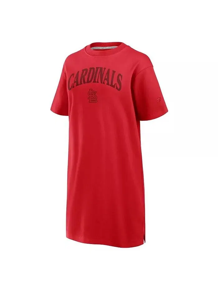 Женское красное платье St. Louis Cardinals Elements из хлопка Fanatics — изображение 3 из 3