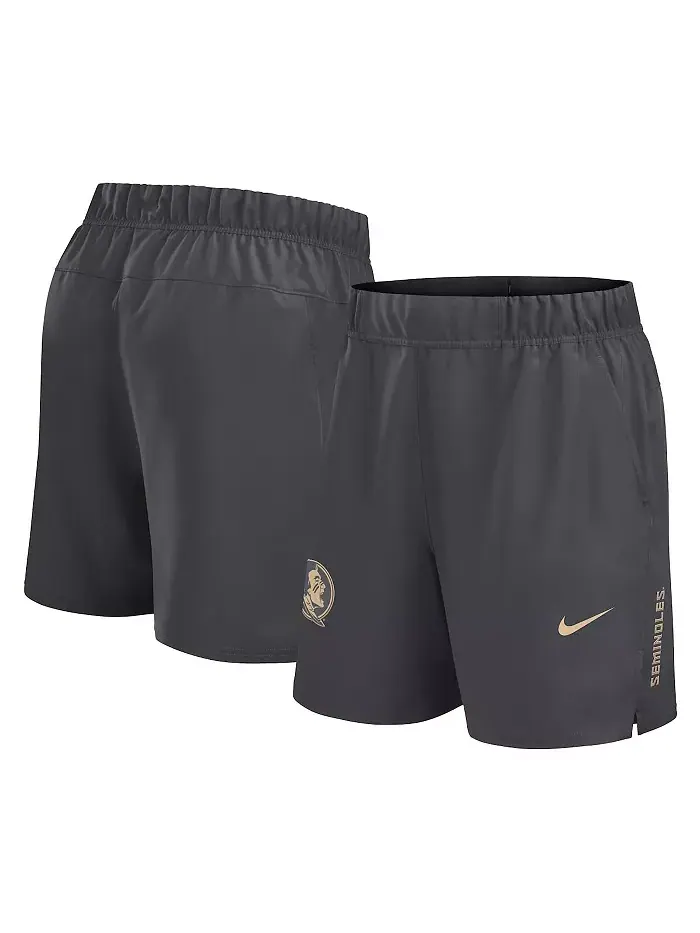 Мужские серые шорты Florida State Seminoles Primetime Woven Victory Performance Nike — изображение 1 из 3