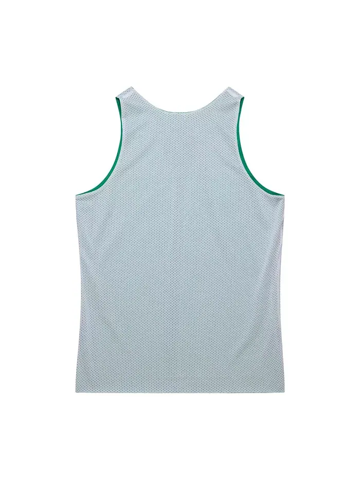Мужская тренировочная майка Kelly Green Boston Celtics Hardwood Classics Reversible Mesh Mitchell & — изображение 2 из 5