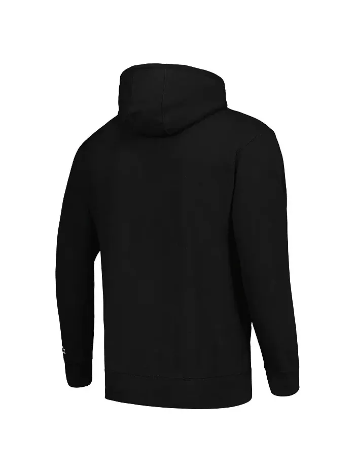 Мужская черная худи New Orleans Saints Domestic Post Season на молнии Starter — изображение 2 из 3