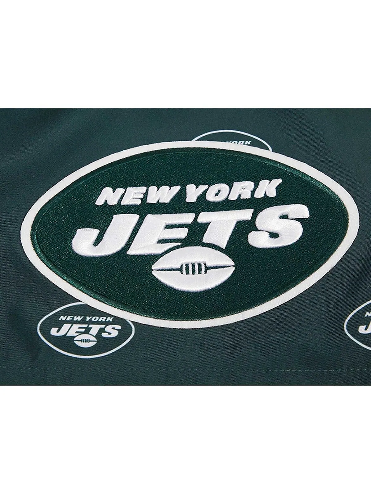 Мужские зеленые шорты с мини-логотипом New York Jets со сплошным принтом Pro Standard — изображение 4 из 4, зеленый