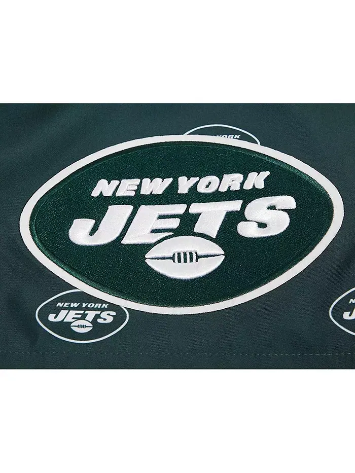 Мужские шорты New York Jets с принтом Allover и мини-логотипом, зеленые Pro Standard — изображение 4 из 4