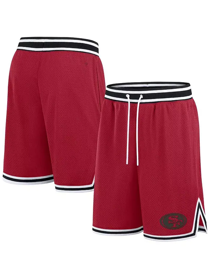 Мужские шорты Scarlet San Francisco 49ers Elements Future Ground Fanatics — изображение 1 из 3