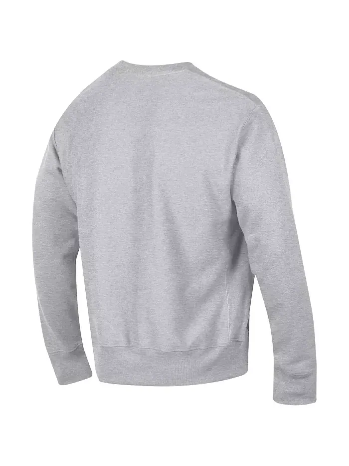 Мужской свитшот Heather Gray Arizona Cardinals Reverse Weave Fleece Pullover Champion — изображение 2 из 3