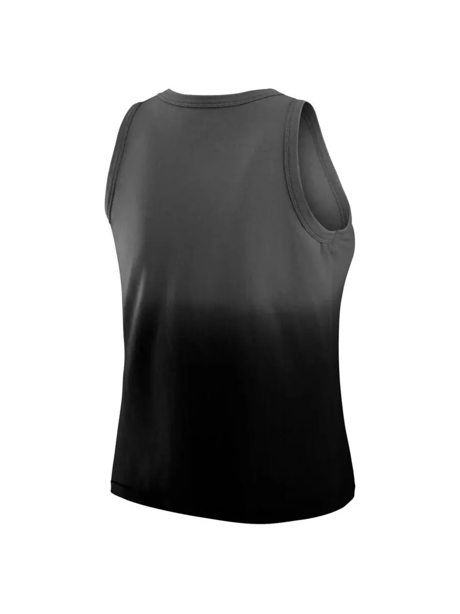 WEAR by Erin Andrews Женская черная майка New Orleans Saints с градиентным переходом цвета — изображение 3 из 3, черный