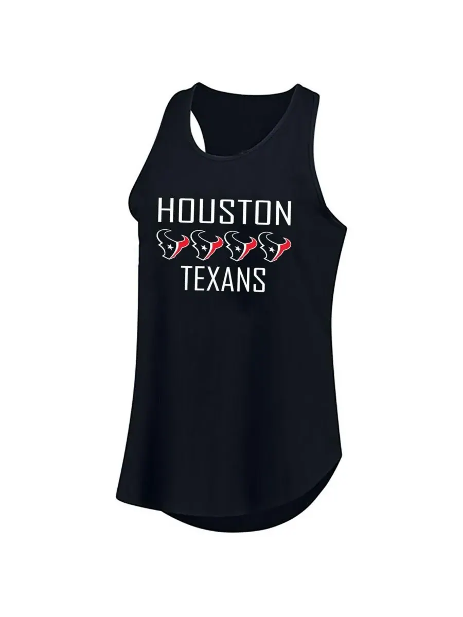 Fanatics Женская майка CJ Stroud Navy Houston Texans больших размеров с именем и номером — изображение 3 из 3, темно-синий
