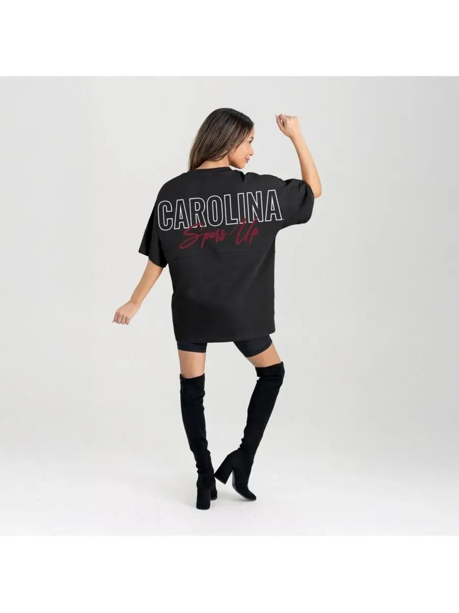 Gameday Couture Женская черная футболка South Carolina Gamecocks Oversized Back at Ya — изображение 4 из 5, черный