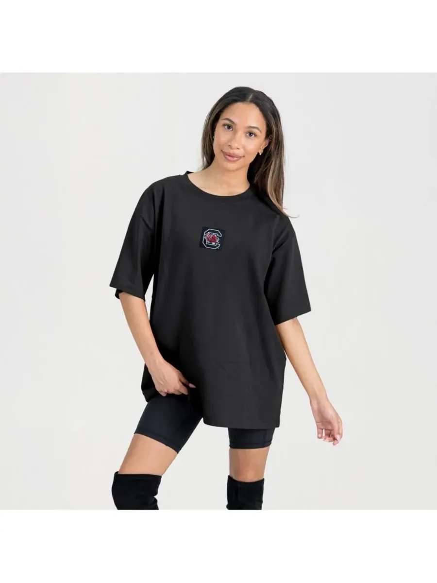 Gameday Couture Женская черная футболка South Carolina Gamecocks Oversized Back at Ya — изображение 5 из 5, черный
