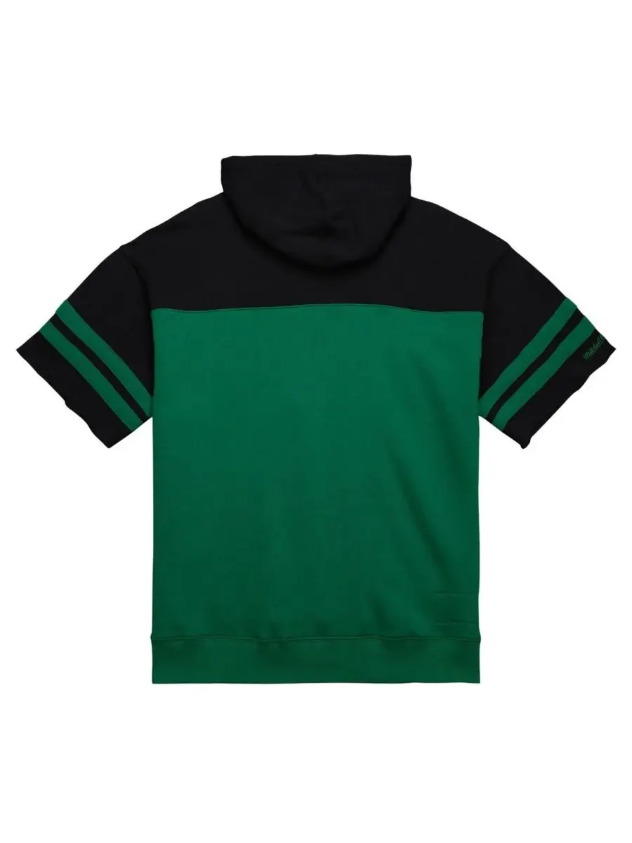 Mitchell & Ness Мужская толстовка с коротким рукавом и винтажным логотипом New York Jets цвета — изображение 3 из 4, зеленый