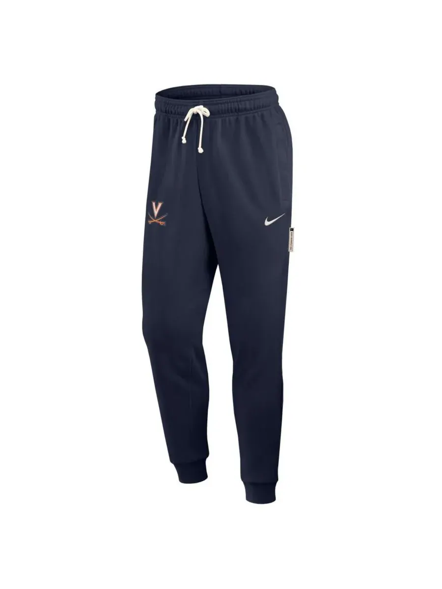 Nike Мужские темно-синие спортивные брюки Virginia Cavaliers 2025 Sideline Performance Taper Pants — изображение 3 из 3