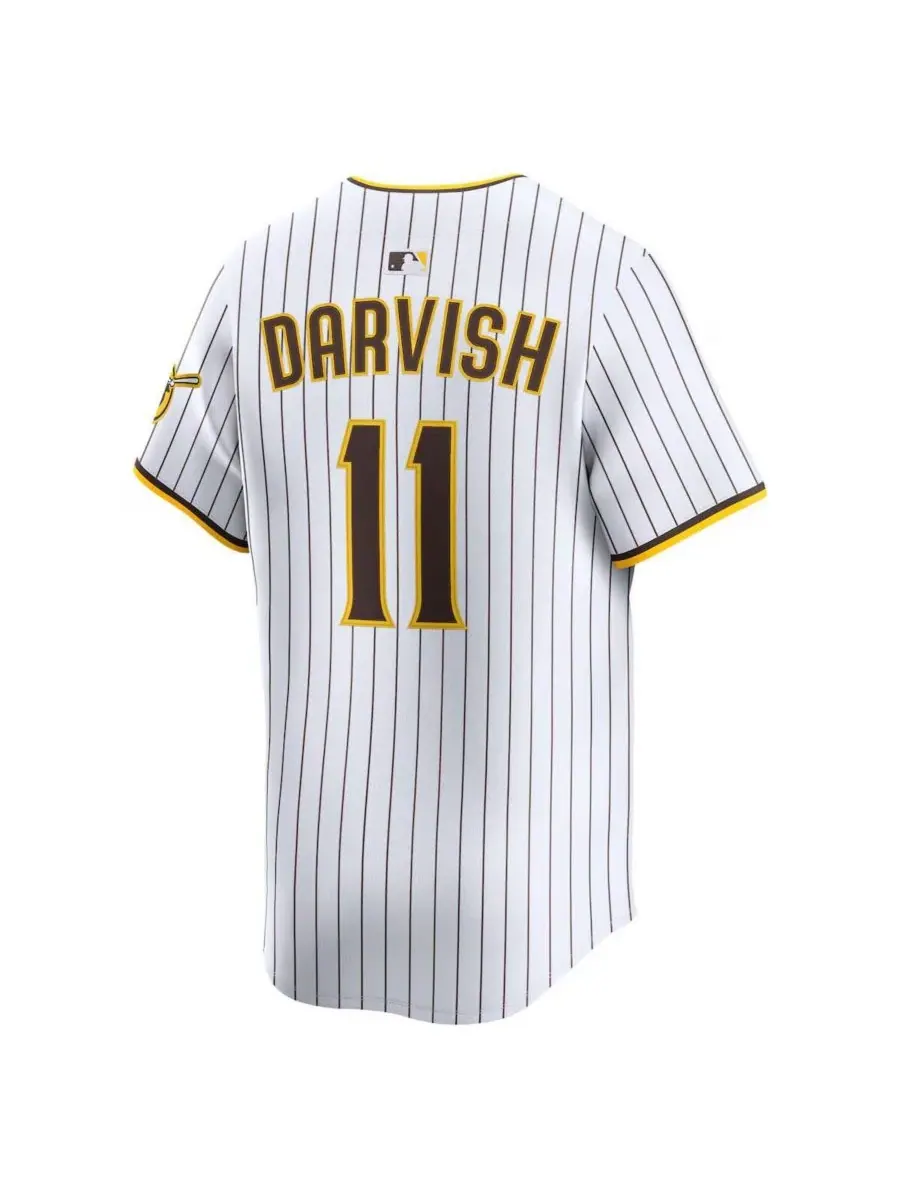 Nike Мужская белая домашняя футболка Yu Darvish San Diego Padres, ограниченная серия — изображение 2 из 3, белый