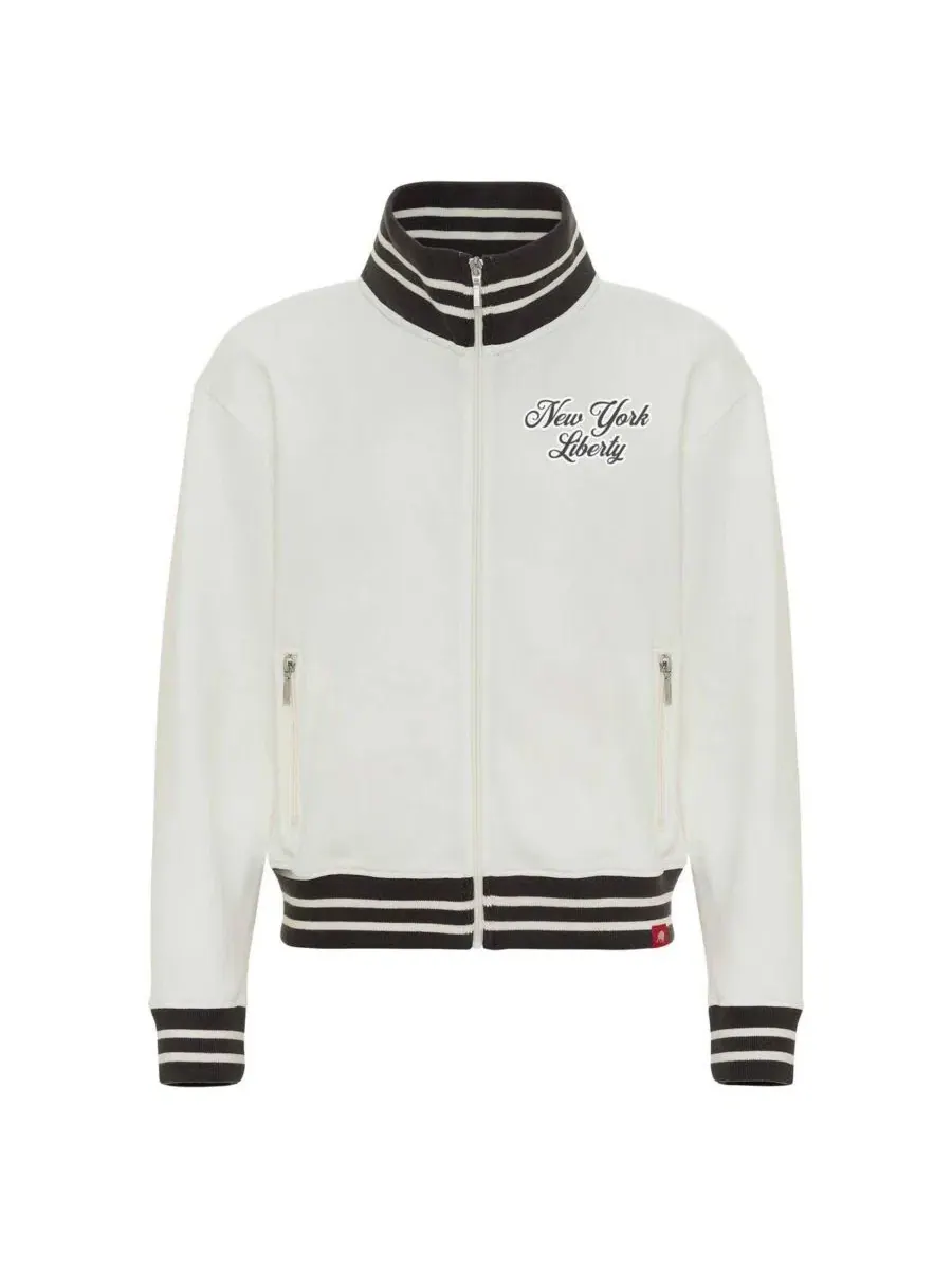 Женская куртка из французского футера Sutton Sportiqe Athletic Club Collection — изображение 2 из 3, бежевый