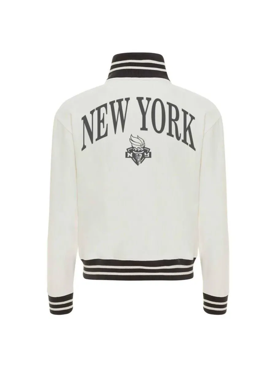 Женская куртка из французского футера Sutton Sportiqe Athletic Club Collection — изображение 3 из 3, бежевый
