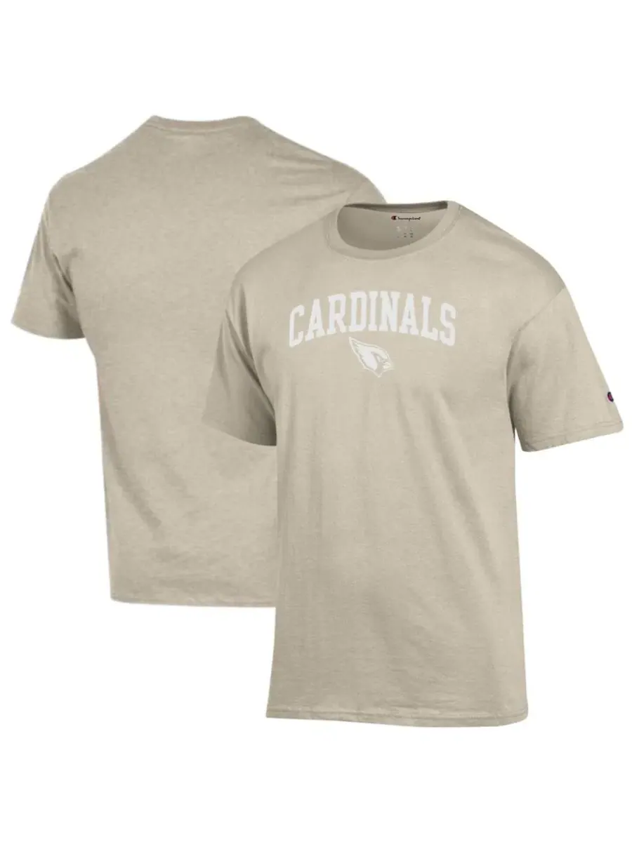Футболка с принтом Arizona Cardinals Jersey Champion — изображение 1 из 3, овсяный