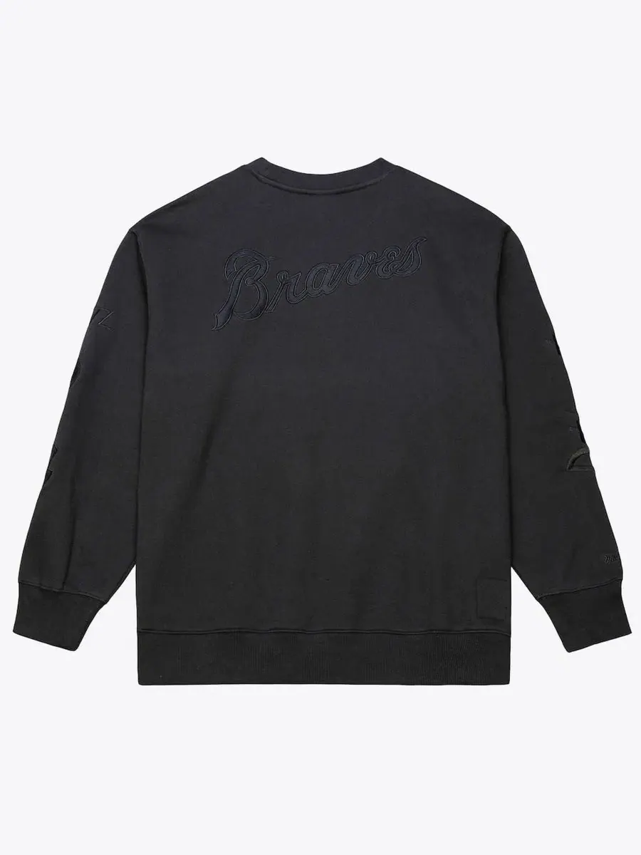 Флисовая толстовка с капюшоном Phantom Fleece Mitchell & Ness — изображение 5 из 5, черный