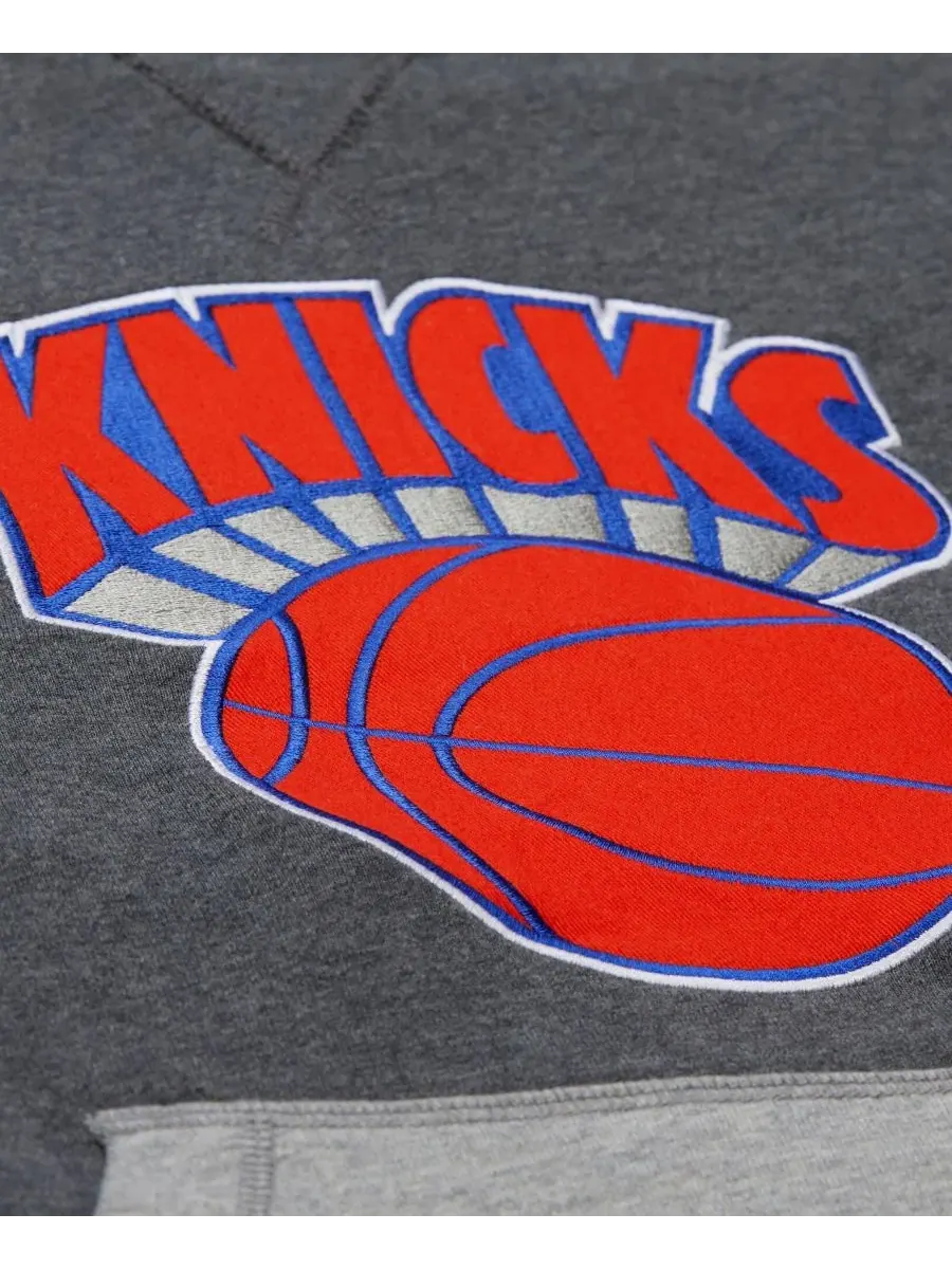 Худи с флисовой подкладкой Legacy Vintage Mitchell & Ness — изображение 2 из 4, темно-серый