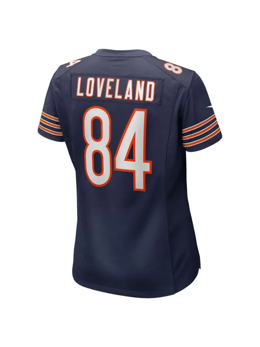 Джерси Nike Colston Loveland Navy Chicago Bears Team Game — изображение 2 из 3, темно-синий