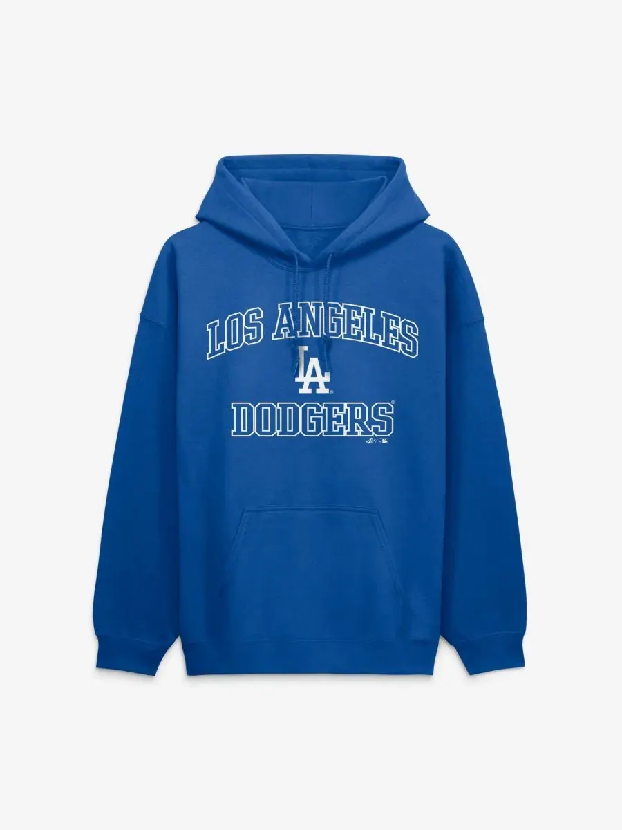 Худи Los Angeles Dodgers Heart Soul Logo Athletic — изображение 1 из 2, королевский
