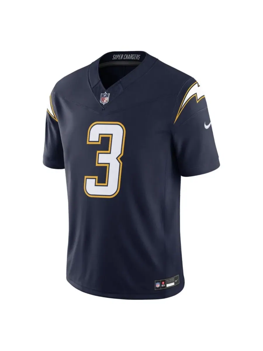Мужская футболка с длинным рукавом Nike Derwin James Jr. Alternate Super Chargers Vapor F.U.S.E — изображение 5 из 5