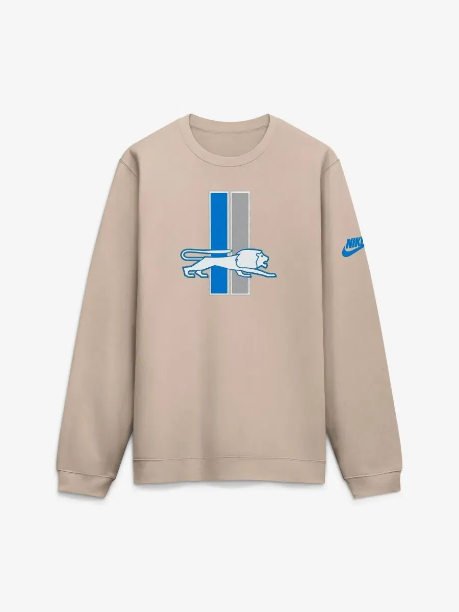 Свитшот Nike I-Formation Rewind Club Crew — изображение 1 из 2, бежевый