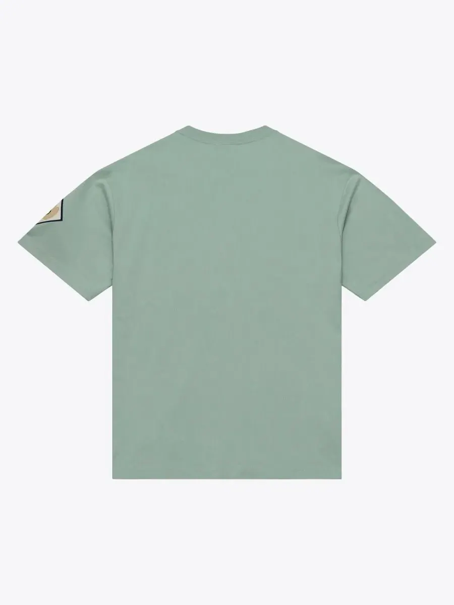 Футболка с вышивкой Yacht Rock Mitchell & Ness — изображение 2 из 2, зеленый