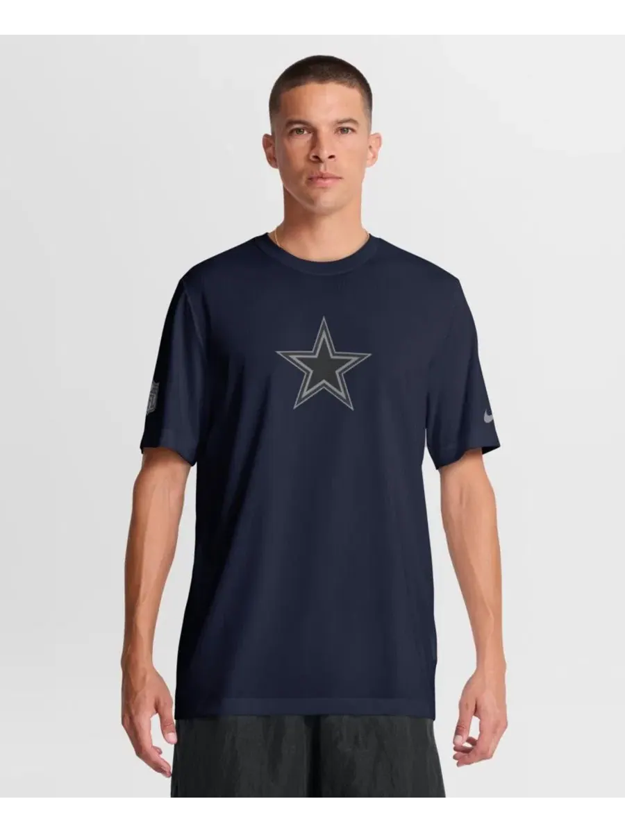 Футболка с коротким рукавом Lead The Charge Legend Dri-FIT Nike — изображение 1 из 5, темно-синий