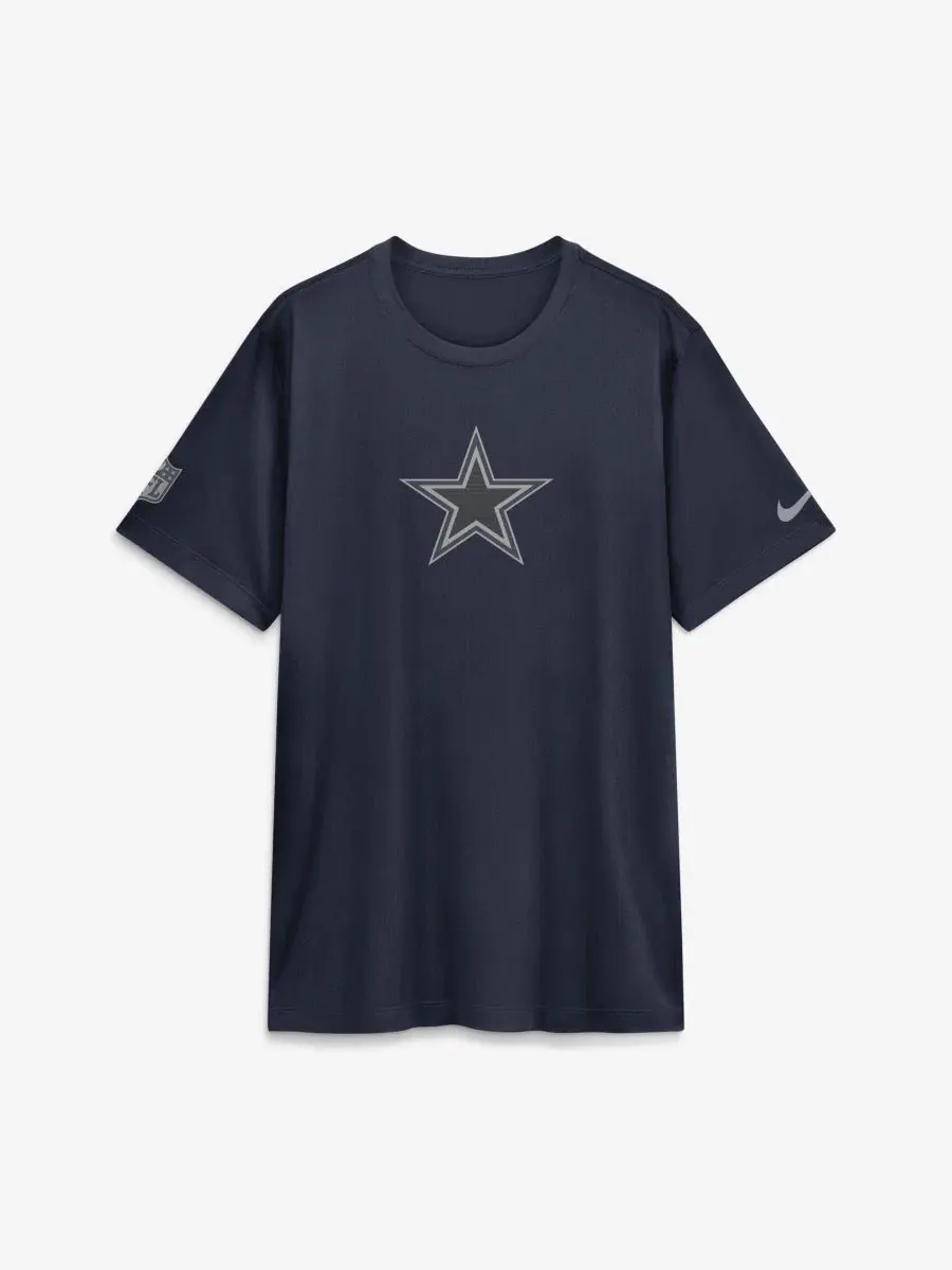 Футболка с коротким рукавом Lead The Charge Legend Dri-FIT Nike — изображение 2 из 5, темно-синий