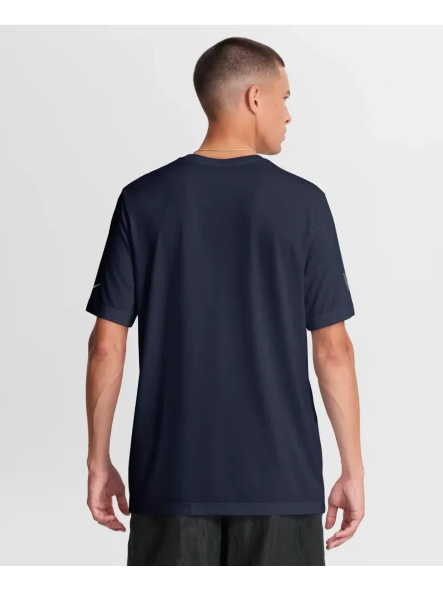 Футболка с коротким рукавом Lead The Charge Legend Dri-FIT Nike — изображение 4 из 5, темно-синий