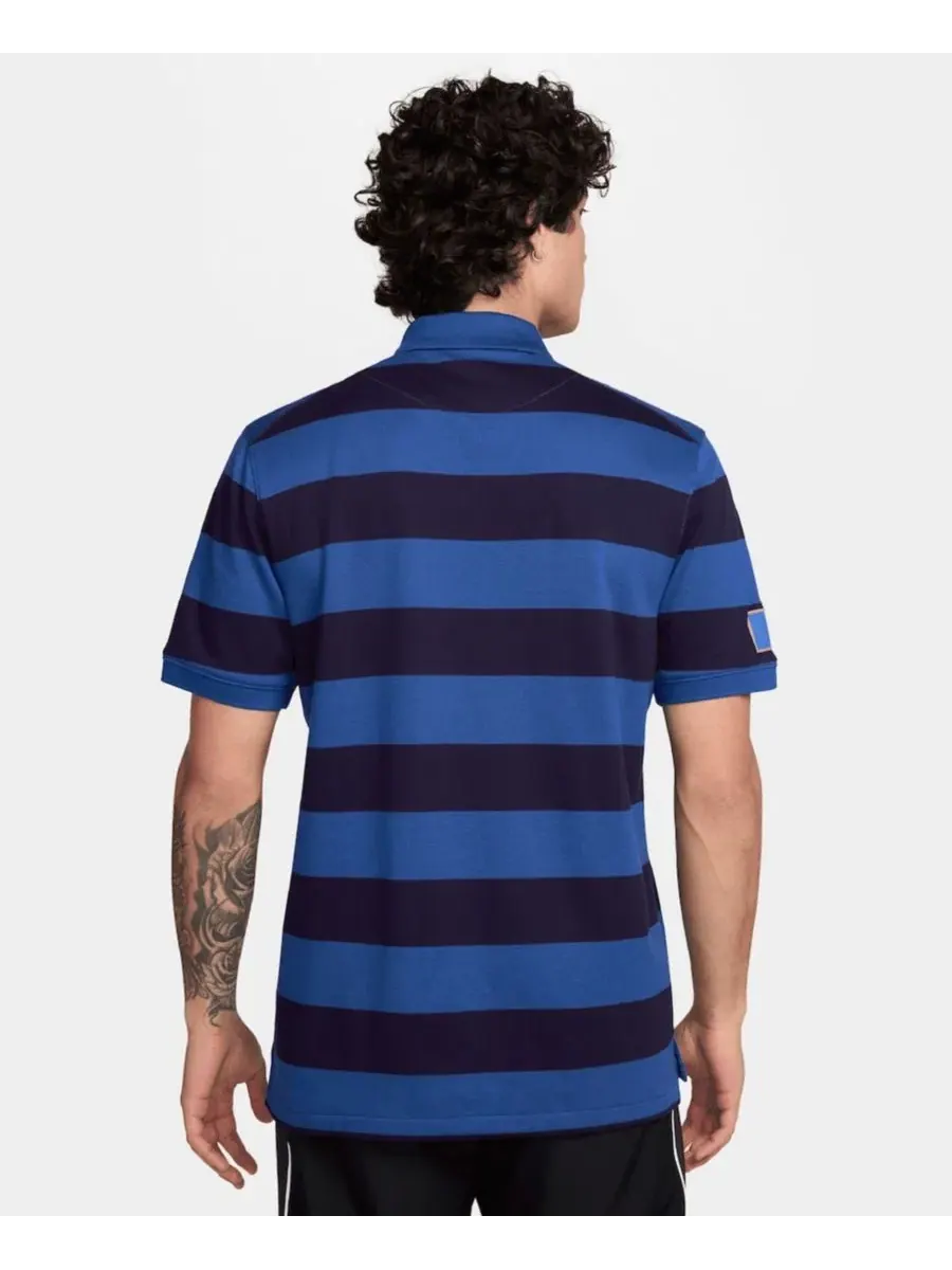 Поло Nike Dri-FIT France National Team с длинным задним швом — изображение 2 из 3, синий
