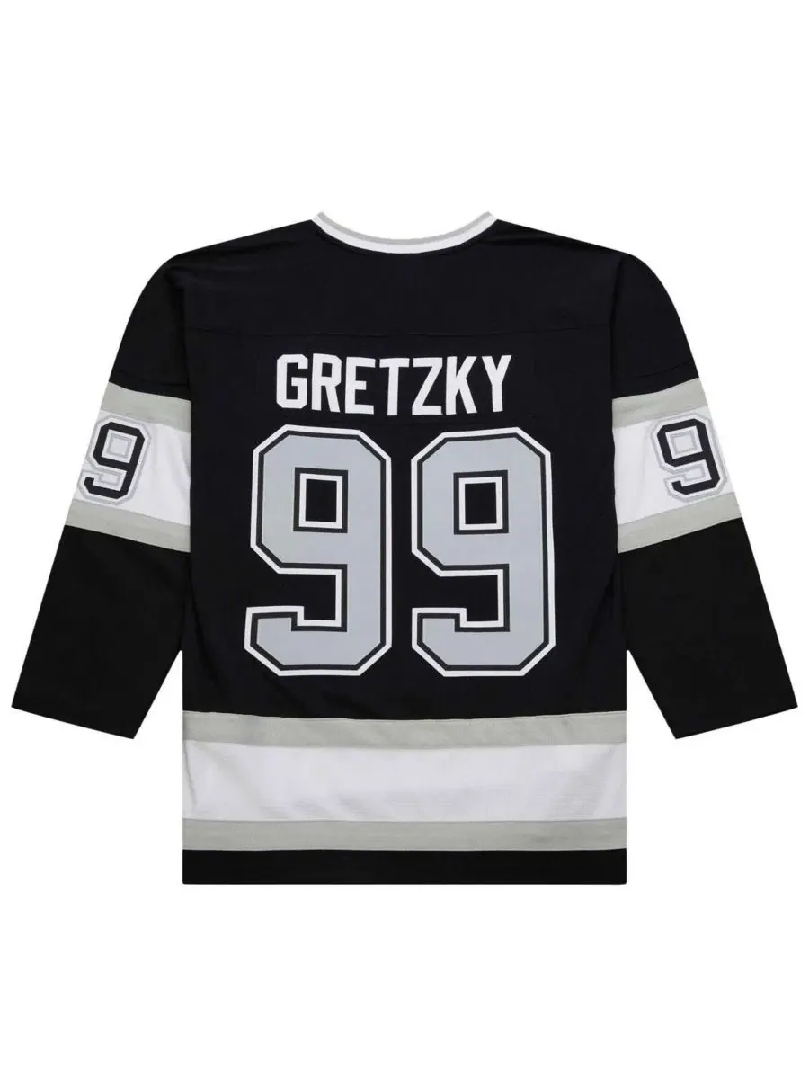 Реплика хоккейного свитера Wayne Gretzky Los Angeles Kings 1992-93 Power Play Mitchell & Ness — изображение 2 из 3, черный