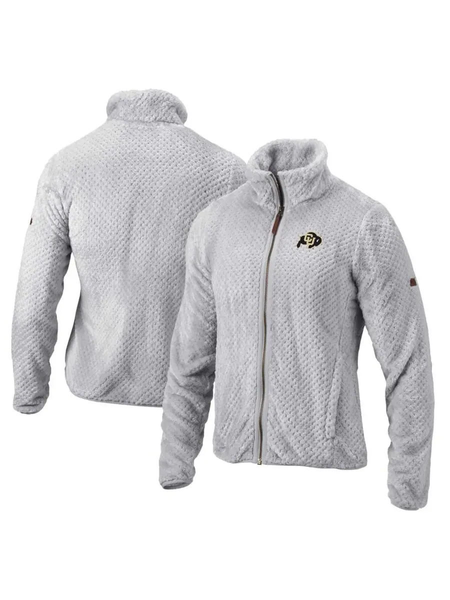 Columbia Женская серая куртка Colorado Buffaloes Fire Side II на молнии — изображение 1 из 3, серый